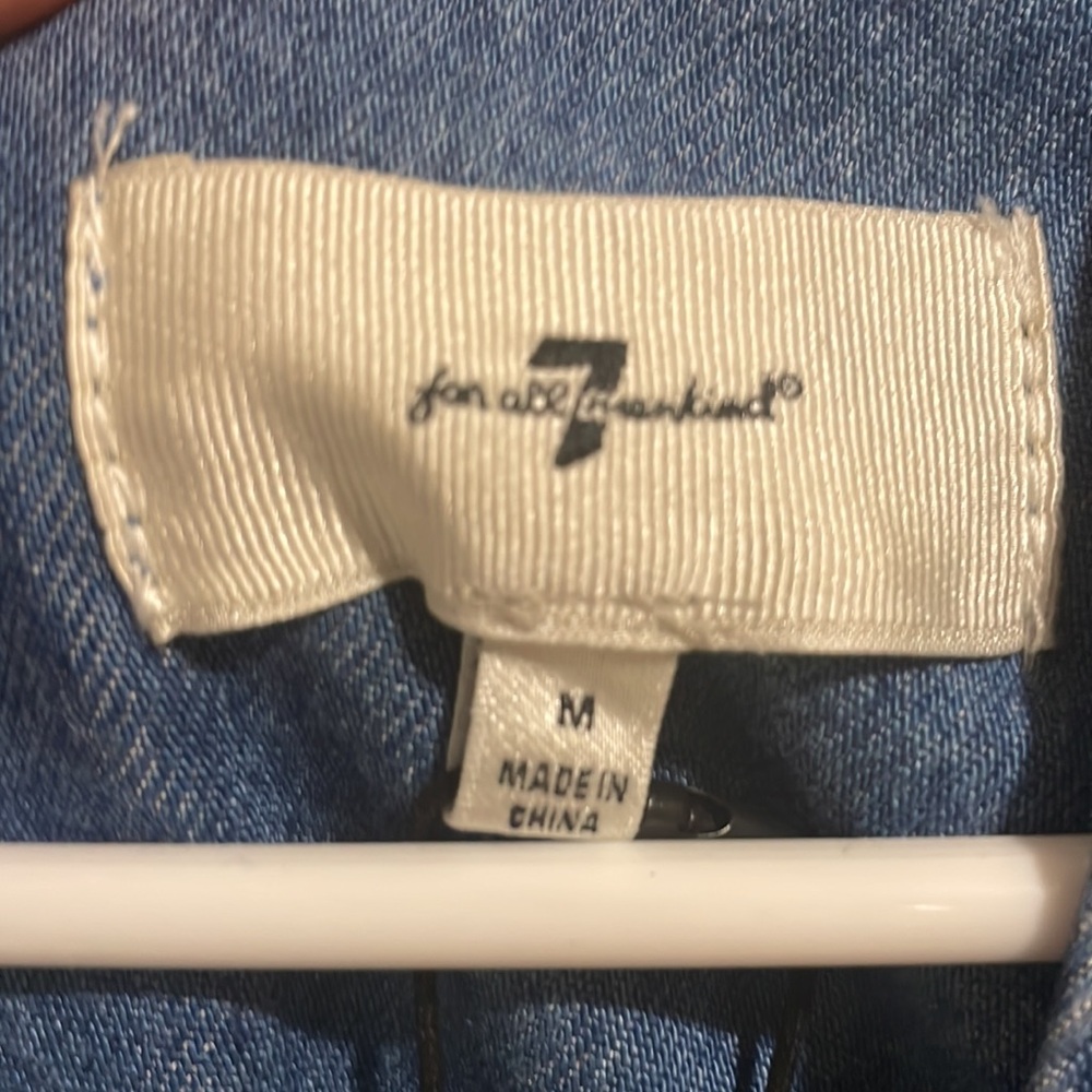Seven for all mankind Puff Sleeve Dress 
Size: M - Picture 5 of 8